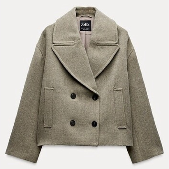 ZARA Pea Coat - Picture 4 of 5